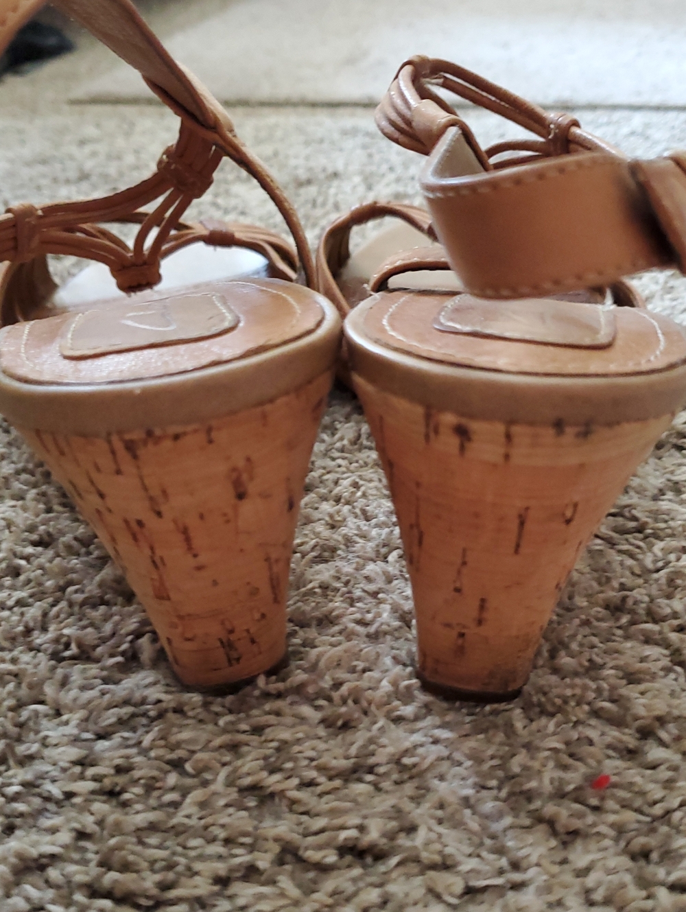 Strappy Wedge Heels - Picture 5 of 8